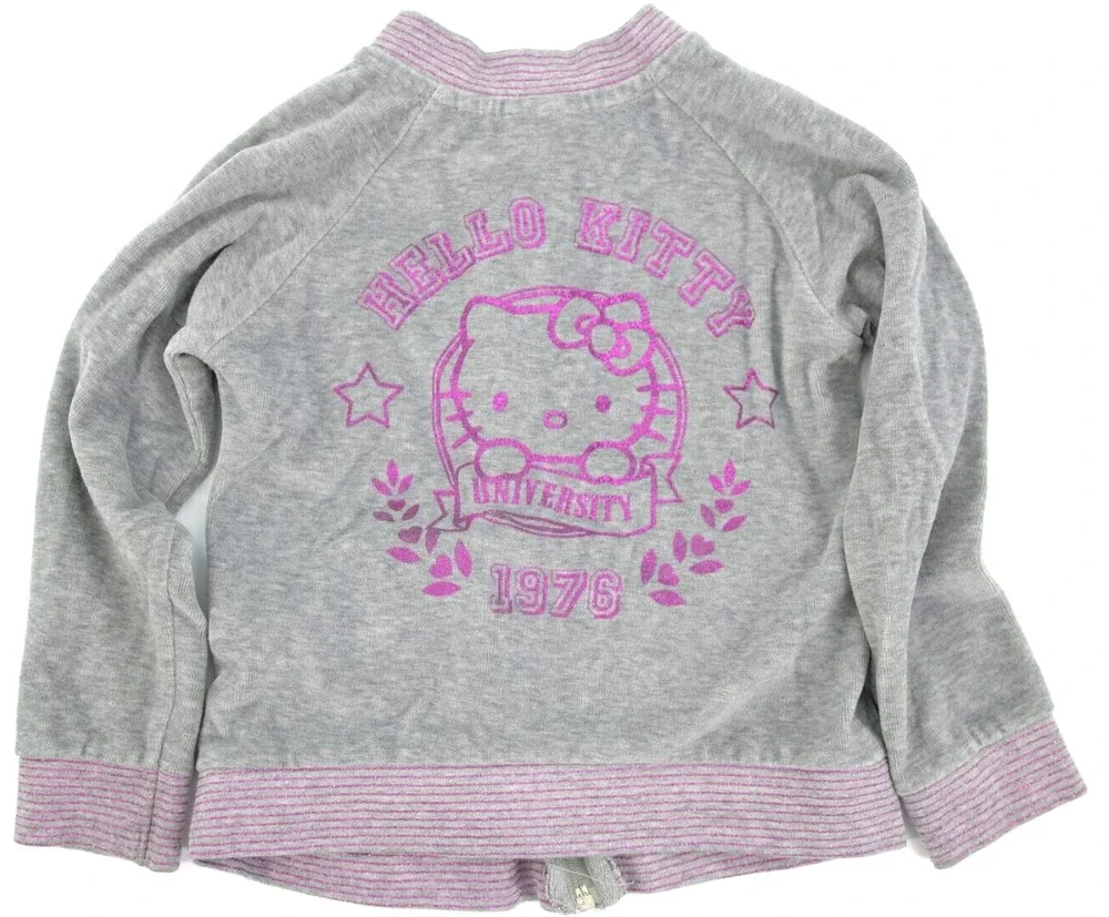 Hello Kitty Jacket Zara Girls 3/4 Collection Zipped Youth Fall Coat